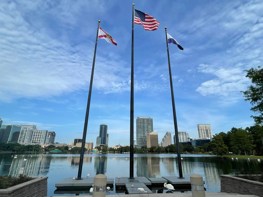 View Of Lake Eola