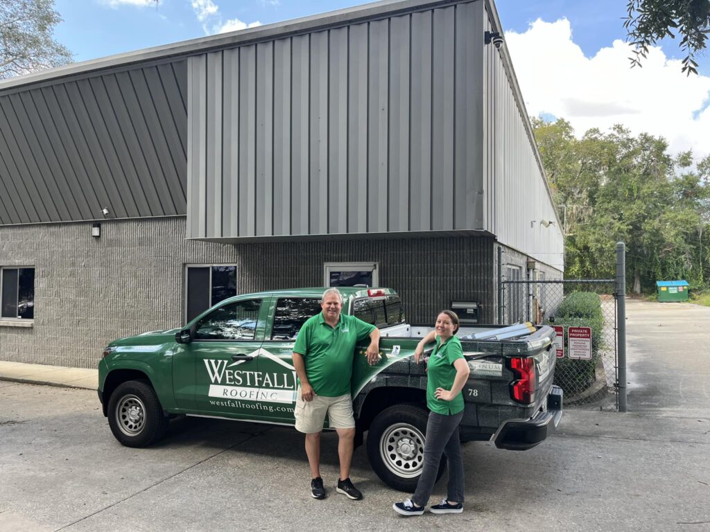 Westfall Crew infront of Truck